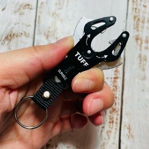 🎁 Tuff Carabiner Clip (Black)